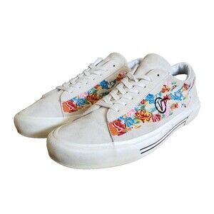 Vans Sid Dx Anaheim Factory Flower Flame True White Men’s Size 10.5 WOM Sz 12